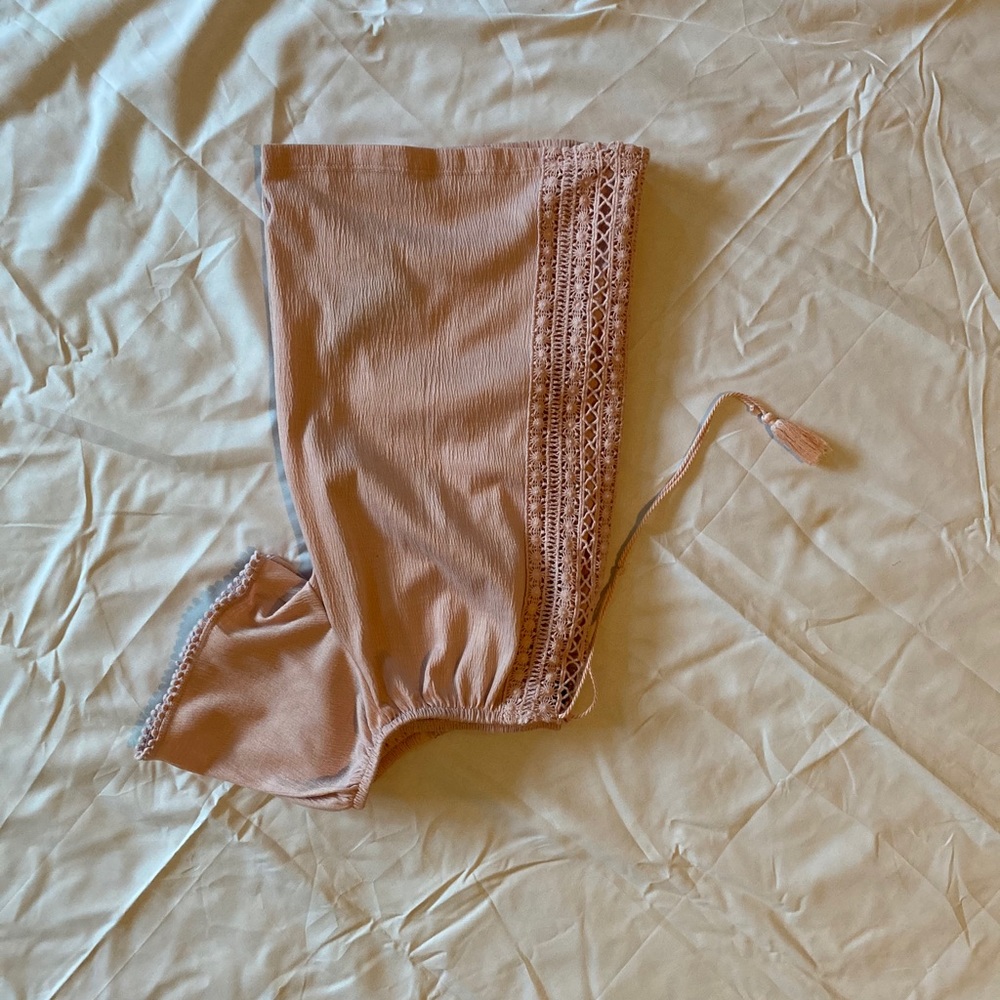 Off the shoulder flowy top